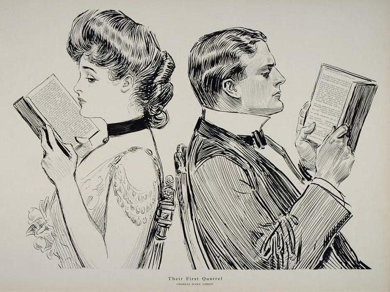 Their First Quarrel Gibson